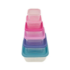 Karaca Dora Purple 6Pcs Storage Box | 153.03.06.7274