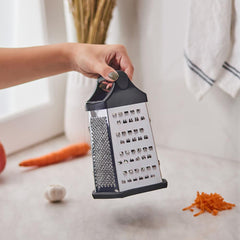 Karaca Hexagon - Stainless Steel Box Grater - Silver | 153.03.06.7832