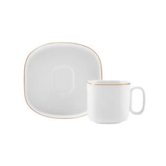 Karaca Plato Set of 6 Porcelain Coffee Cups 90ML | 153.03.06.8327