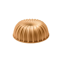 Karaca Cake Pro - Sliced Cast Aluminum Cake Mold - 25.5cm - Gold | 153.03.06.8445