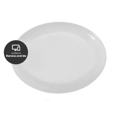 Karaca White Swan Boat Plate 33x25cm | 153.03.07.5321