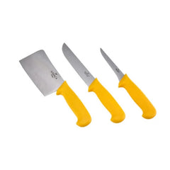 Karaca Moonstar 3Pcs Knife Set Yellow | 153.03.07.5783