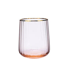 Karaca Misty Line Glass Water Cup Orange | 153.03.07.8646