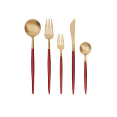 Karaca Cutlery Set 60Pcs New Lydia, Red | 153.03.08.0634