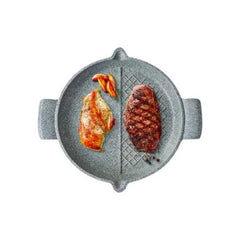 Karaca Love of Kitchen – 30cm Granite Double Sided Grill | 153.03.08.1369