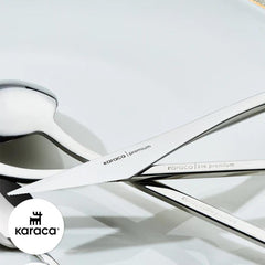 Karaca Look - 84-Piece 316+ Stainless Steel Cutlery Set - 12 People - Silver | 153.03.08.1399