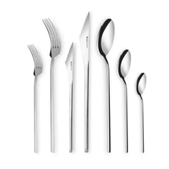 Karaca Look - 84-Piece 316+ Stainless Steel Cutlery Set - 12 People - Silver | 153.03.08.1399
