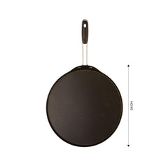 Karaca Biogranit Kitchenlover - 34cm Pancake and Lavash Pan - Black | 153.03.08.1870
