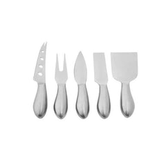 Karaca Fontina 5Pcs Cheese Knife Set 12.5cm Spatula – 12.8cm Meat Fork – 12cm Knife 12.8cm Carving Knife + 12.5cm knife | 153.03.08.2163
