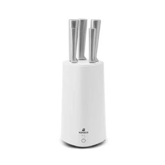 Karaca Meister Sterilizer Stand Knife Set White UV Light Wave + 253.7nm Ozone Sterilization| 153.03.08.2210
