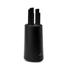 Karaca Meister Sterilizer Stand Knife Set Black UV Light Wave + 253.7nm Ozone Sterilization | 153.03.08.2211
