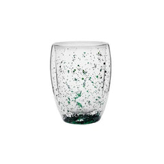 Karaca Pia Green Glitter Water Glass 350ML | 153.03.08.2430