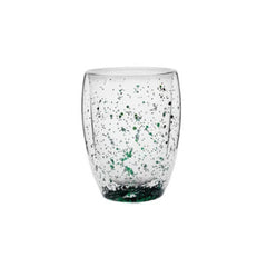 Karaca Pia Green Glitter Water Glass 350ML | 153.03.08.2430