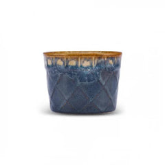 Karaca Jodi Ceramic Single Snack-Ice Cream Bowl 8cm Blue | 153.03.08.4546