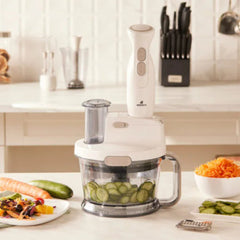 Karaca Pro-Multimax Food Processor Iconic Beige 2000W | 153.09.01.0708