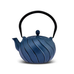 Karaca Javed Cast Iron Teapot 800ML Dark Blue | 153.09.01.2666