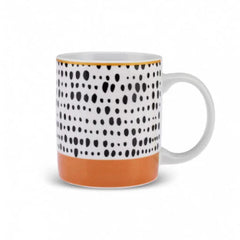 Karaca Dot Mug 360ML Black |  153.09.01.2786