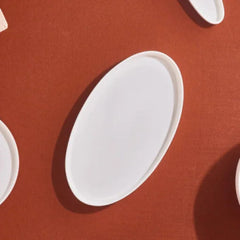 Karaca Stream Basic Line Small Boat Oval Plate 25cm | 153.09.01.4755