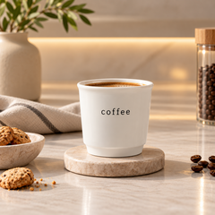Karaca Tomris Espresso Cup 90ml - White | 153.09.01.5395