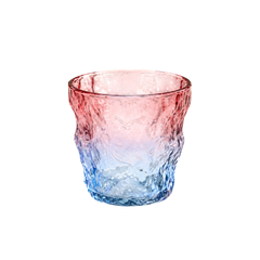 Karaca Glacier 6-Piece Beverage Glass Set 287ml - Pink/Blue | 153.09.01.6696