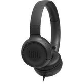 JBL TUNE 500 On-Ear Wired Headphone - Black | JBLT500BLKAM