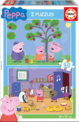 Educa 15920 - Peppa Pig 2-Puzzle Set (48 Pieces Each) | 15920 Use Coupon Code AYOUB10 to Get 10% discount