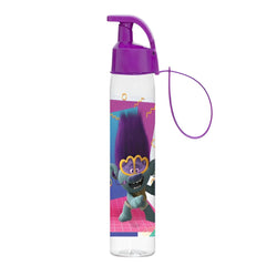 Trolls Kids Water Bottle with Flip Straw Lid & Carry Strap – Purple | 161414-261A