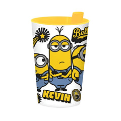 Minions Kevin Kids Cup with Built-In Straw – Yellow | 161931-250