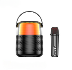 AWEI Wireless Speaker With Colorful Light Black | Y387-BLACK