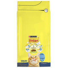 Friskies Neutered Cat Salmon & Vegetable Dry Food 1.5kg | 206009