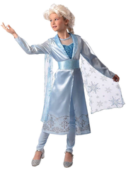 Ice Princess Costume (Jacket, Top, Belt, Legging, Two Veils) - Large Size | 091465-LE0007