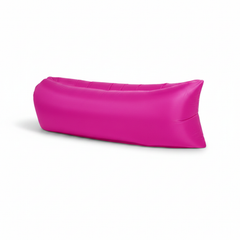Inflatable Air Lounger - Pink Portable Outdoor Sofa | 585-36