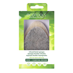 اسفنجات وجه للحمام من EcoTools - فحم وورد | 266217