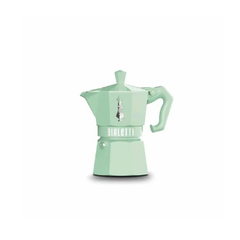 BIALETTI Bialetti 0009057 موكا اكسكلوسيف أخضر 3 أكواب | BIA9057