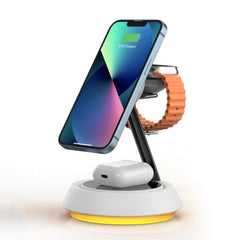 WIWU 3 in 1 wireless charger Wi-W002 White | WI-W002-WT