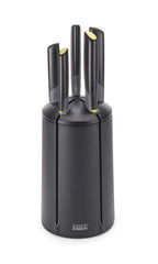 مجموعة سكاكين Elevate Knives Carousel من Joseph Joseph مع حامل تخزين دوار | 10527