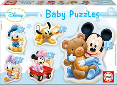 EDUCA Disney Baby Puzzles - 5 Progressive Puzzles for Toddlers | 13813