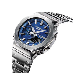 Casio G-SHOCK Full Metal Solar Men Watch - Blue & Silver | GM-B2100AD-2ADR