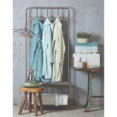 Karaca Home Pure Soft Ice Blue S/M Bathrobe – 60% Bamboo 40% Cotton | 200.05.01.0314