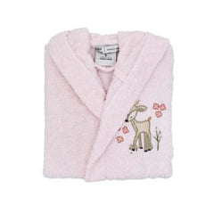 Karaca Home Doe 6-8 Years Old Child Bathrobe – Pink – 100% Cotton | 200.16.01.0099
