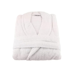 Karaca Home Back To Basic White 100% Cotton Bathrobe L/XL – 58x112x55cm |200.18.01.0239