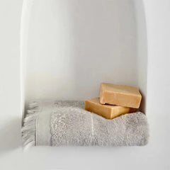 Karaca Home 4 Elements 100% Cotton Face Towels Air 50x90cm Stone | 200.18.01.0720