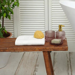 Karaca Home Daily Soft 100% Cotton Face Towels 50x90cm Off-White | 200.20.01.0282
