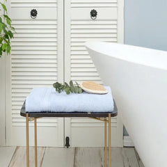 Karaca Home Daily Soft 100% Cotton Face Towels 70x140cm Ice Blue | 200.20.01.0301