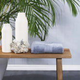 Karaca Home Aquasoft 100% Cotton Face Towels 50x90cm Blue |  200.20.01.0656