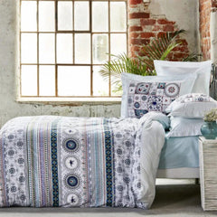 Karaca Aina Dark Blue Rnf King Size Duvet Cover Set | 200.22.11.0045