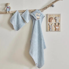 Karaca Home Little Cowboy Towels-Swaddle-Bag 3Pcs Set | 200.22.14.0340