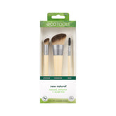 مجموعة فرشاة EcoTools New Natural لإخفاء العيوب وتجميل وتحديد ملامح الوجه (3 فراشٍ) | 278171