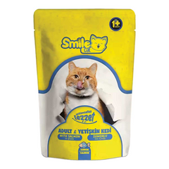 Smile Salmon In Gravy Cat Food 100G