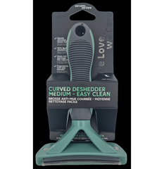 Nobby Curved Deshedding Rake with Easy Clean Function | SW009